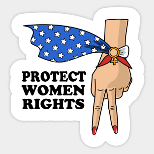 Protect Women Rights Sticker